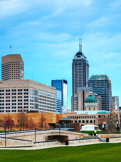 downtown of indianapolis